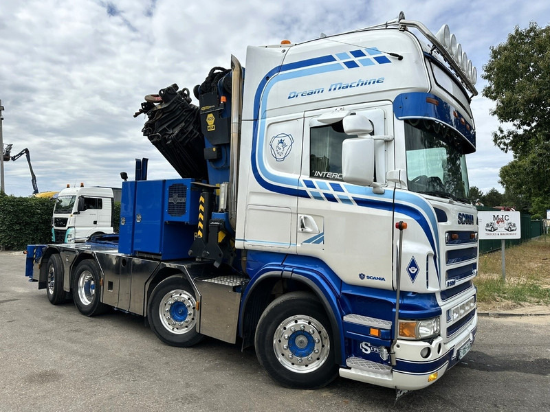 Scania R500 8x2 + CRANE 100Tm! PALFINGER PK100002 G 8x + 1 ME - RETARDER - ALCOA DURA BRIGHT - LIFT + STEERING - 5/6 HYDR F - TÜV 05/2026 - TOP CONDITION - משאית מנוף: תמונה 2 Scania R500 8x2 + CRANE 100Tm! PALFINGER PK100002 G 8x + 1 ME - RETARDER - ALCOA DURA BRIGHT - LIFT + STEERING - 5/6 HYDR F - TÜV 05/2026 - TOP CONDITION - משאית מנוף: תמונה 2