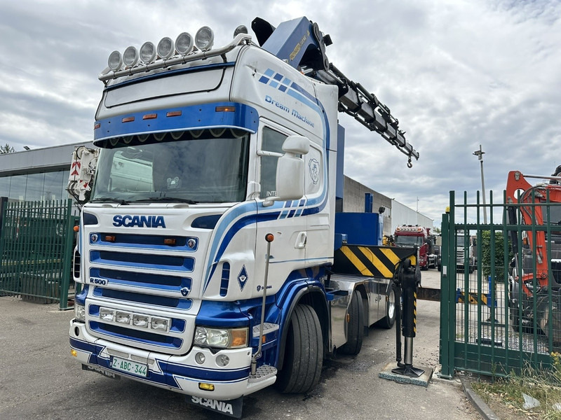 Scania R500 8x2 + CRANE 100Tm! PALFINGER PK100002 G 8x + 1 ME - RETARDER - ALCOA DURA BRIGHT - LIFT + STEERING - 5/6 HYDR F - TÜV 05/2026 - TOP CONDITION - משאית מנוף: תמונה 4 Scania R500 8x2 + CRANE 100Tm! PALFINGER PK100002 G 8x + 1 ME - RETARDER - ALCOA DURA BRIGHT - LIFT + STEERING - 5/6 HYDR F - TÜV 05/2026 - TOP CONDITION - משאית מנוף: תמונה 4