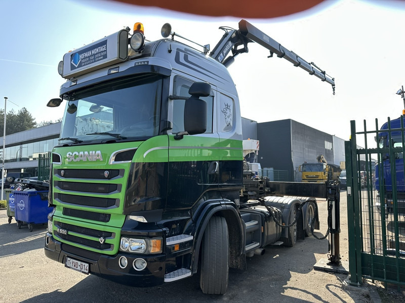 Scania R500 V8 6x2 TRACTOR + CRANE MKG HLK 231 HP (23tm) - 4x HYDR - RADIO - RETARDER - MANUAL - LIFT + STEERING AXLE - יחידת טרקטור: תמונה 5 Scania R500 V8 6x2 TRACTOR + CRANE MKG HLK 231 HP (23tm) - 4x HYDR - RADIO - RETARDER - MANUAL - LIFT + STEERING AXLE - יחידת טרקטור: תמונה 5