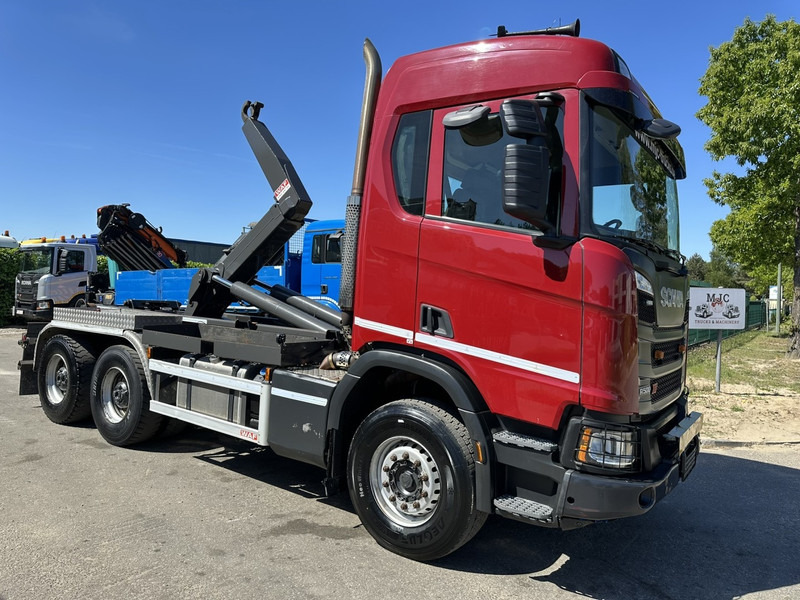 Scania R500 XT 6x4 RETARDER - HOOKLIFT / HAAKSYSTEEM WAF 20T - 5200mm - WB 3m75 - *231.000km* - HUB REDUCTION / STEEL SUSPENSION - EURO 6 - BE TRUCK - משאית הרמת וו: תמונה 1 Scania R500 XT 6x4 RETARDER - HOOKLIFT / HAAKSYSTEEM WAF 20T - 5200mm - WB 3m75 - *231.000km* - HUB REDUCTION / STEEL SUSPENSION - EURO 6 - BE TRUCK - משאית הרמת וו: תמונה 1