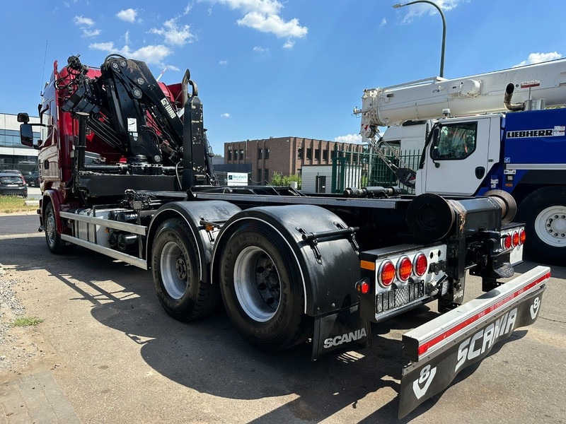 Scania R580 6X2 V8 HOOKLIFT + CRANE HIAB 211 E-4 HIPRO - ROTATOR - RETARDER - ALCOA ALU - RADIO - NL TRUCK - משאית הרמת וו, משאית מנוף: תמונה 5 Scania R580 6X2 V8 HOOKLIFT + CRANE HIAB 211 E-4 HIPRO - ROTATOR - RETARDER - ALCOA ALU - RADIO - NL TRUCK - משאית הרמת וו, משאית מנוף: תמונה 5