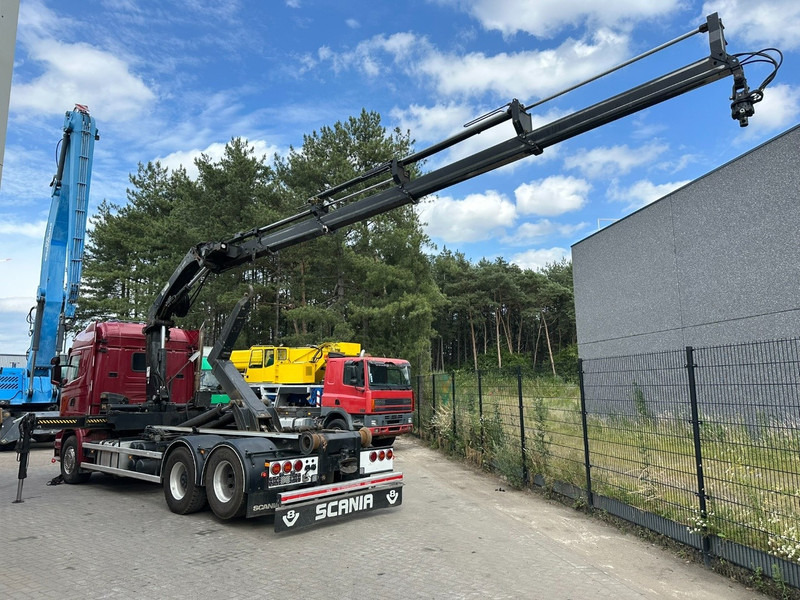 Scania R580 6X2 V8 HOOKLIFT + CRANE HIAB 211 E-4 HIPRO - ROTATOR - RETARDER - RADIO - NL TRUCK - משאית הרמת וו, משאית מנוף: תמונה 4 Scania R580 6X2 V8 HOOKLIFT + CRANE HIAB 211 E-4 HIPRO - ROTATOR - RETARDER - RADIO - NL TRUCK - משאית הרמת וו, משאית מנוף: תמונה 4
