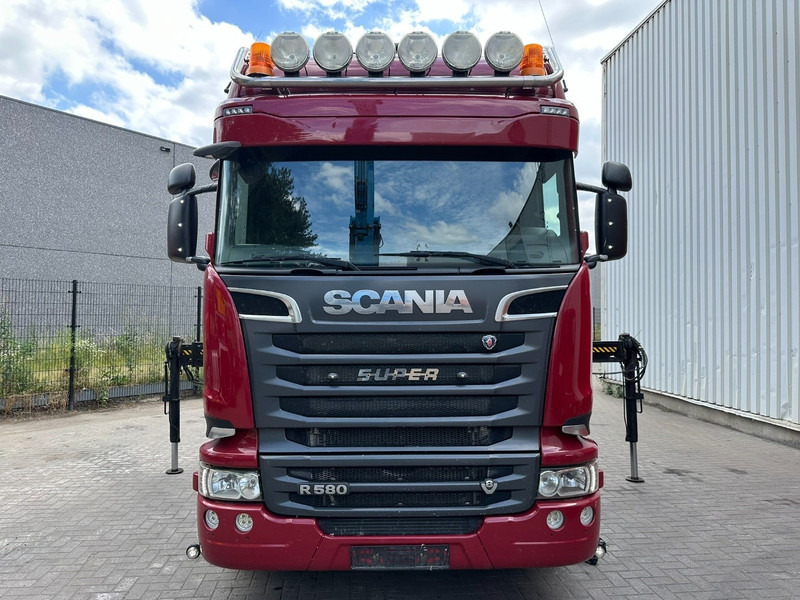 Scania R580 6X2 V8 HOOKLIFT + CRANE HIAB 211 E-4 HIPRO - ROTATOR - RETARDER - RADIO - NL TRUCK - משאית הרמת וו, משאית מנוף: תמונה 2 Scania R580 6X2 V8 HOOKLIFT + CRANE HIAB 211 E-4 HIPRO - ROTATOR - RETARDER - RADIO - NL TRUCK - משאית הרמת וו, משאית מנוף: תמונה 2