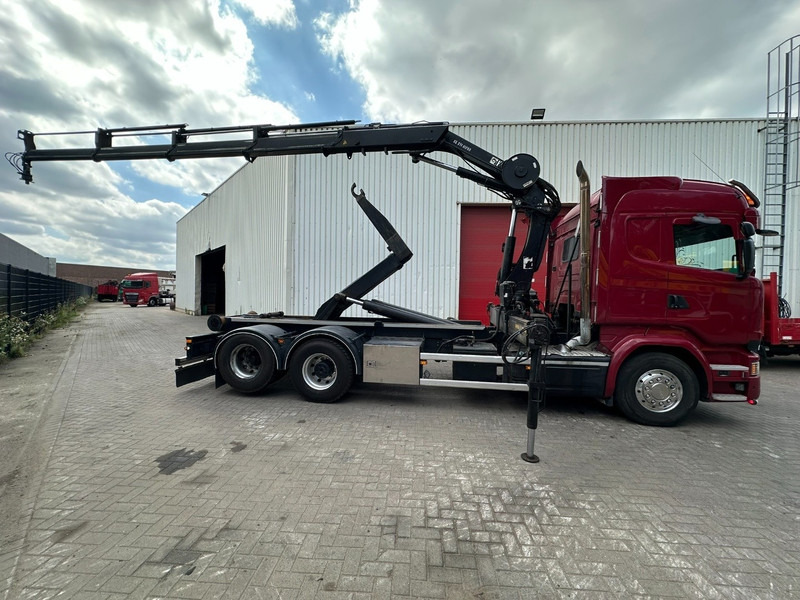Scania R580 6X2 V8 HOOKLIFT + CRANE HIAB 211 E-4 HIPRO - ROTATOR - RETARDER - RADIO - NL TRUCK - משאית הרמת וו, משאית מנוף: תמונה 5 Scania R580 6X2 V8 HOOKLIFT + CRANE HIAB 211 E-4 HIPRO - ROTATOR - RETARDER - RADIO - NL TRUCK - משאית הרמת וו, משאית מנוף: תמונה 5