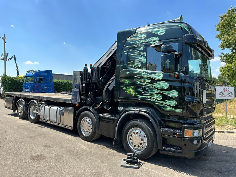 Scania R620 8x2 + CRANE HIAB 800 EP-5 HIPRO - RETARDER - LIFT/STEERING AXLE - HIGHLINE SLEEPER - LEATHER - ALCOA - משאית מנוף: תמונה 2 Scania R620 8x2 + CRANE HIAB 800 EP-5 HIPRO - RETARDER - LIFT/STEERING AXLE - HIGHLINE SLEEPER - LEATHER - ALCOA - משאית מנוף: תמונה 2