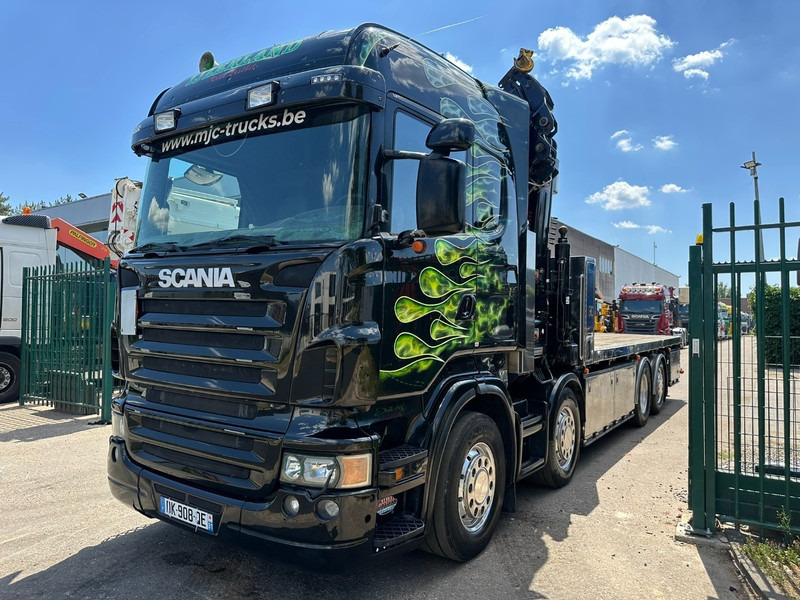 Scania R620 8x2 + CRANE HIAB 800 EP-5 HIPRO - RETARDER - LIFT/STEERING AXLE - HIGHLINE SLEEPER - LEATHER - ALCOA - משאית מנוף: תמונה 4 Scania R620 8x2 + CRANE HIAB 800 EP-5 HIPRO - RETARDER - LIFT/STEERING AXLE - HIGHLINE SLEEPER - LEATHER - ALCOA - משאית מנוף: תמונה 4
