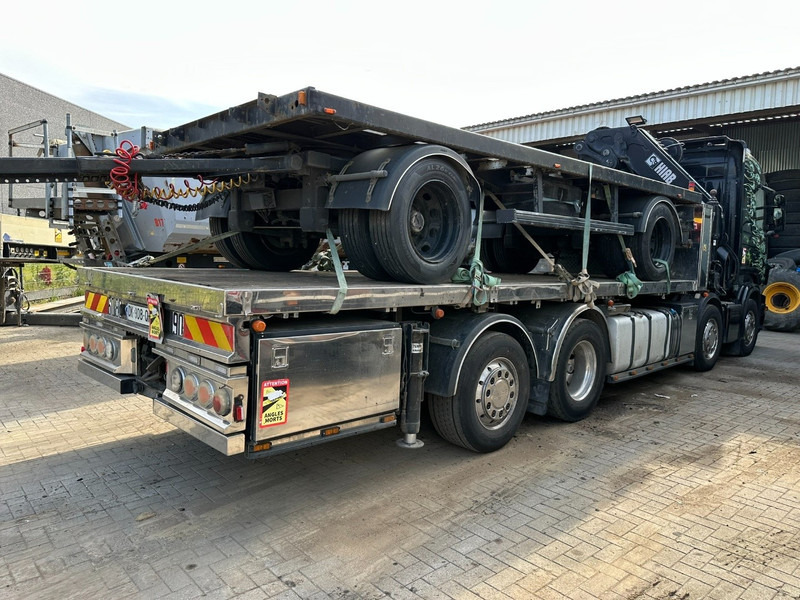 Scania R620 8x2 + KRAN HIAB 800EP-5 HiPro - RETARDER - LIFT/STEERING AXLE - HIGHLINE SLEEPER - LEATHER - ALCOA - משאית צד נופל/ שטוחה, משאית מנוף: תמונה 5 Scania R620 8x2 + KRAN HIAB 800EP-5 HiPro - RETARDER - LIFT/STEERING AXLE - HIGHLINE SLEEPER - LEATHER - ALCOA - משאית צד נופל/ שטוחה, משאית מנוף: תמונה 5