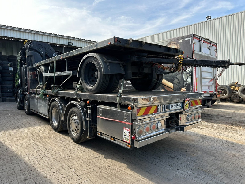 Scania R620 8x2 + KRAN HIAB 800EP-5 HiPro - RETARDER - LIFT/STEERING AXLE - HIGHLINE SLEEPER - LEATHER - ALCOA - משאית צד נופל/ שטוחה, משאית מנוף: תמונה 4 Scania R620 8x2 + KRAN HIAB 800EP-5 HiPro - RETARDER - LIFT/STEERING AXLE - HIGHLINE SLEEPER - LEATHER - ALCOA - משאית צד נופל/ שטוחה, משאית מנוף: תמונה 4