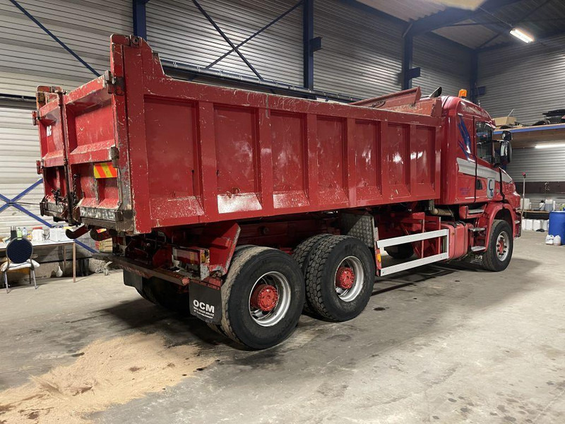 Scania T124-420 TORPEDO HAUBE - 6x4 - KIPPER - MANUAL GRS900 3+3 - STEEL SPRING / BALLIESTAS / LAMES / BLATT - מזהיר: תמונה 4 Scania T124-420 TORPEDO HAUBE - 6x4 - KIPPER - MANUAL GRS900 3+3 - STEEL SPRING / BALLIESTAS / LAMES / BLATT - מזהיר: תמונה 4