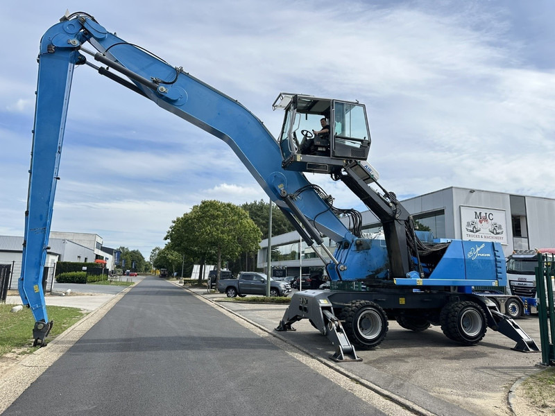 Terex FUCHS MHL 360 OVERSLAGKRAAN / MATERIAL HANDLER / UMSCHLAGBAGGER - TOP ZUSTAND - מחפר גלגלים: תמונה 4 Terex FUCHS MHL 360 OVERSLAGKRAAN / MATERIAL HANDLER / UMSCHLAGBAGGER - TOP ZUSTAND - מחפר גלגלים: תמונה 4