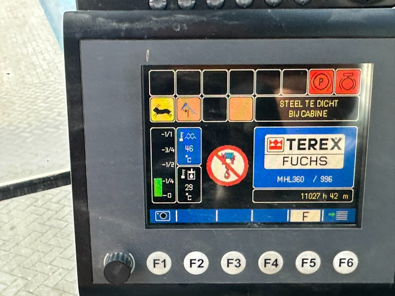 מטפל בפסולת/ תעשייתי Terex MHL 360 OVERSLAGKRAAN / MATERIAL HANDLER / UMSCHLAGBAGGER - TOP ZUSTAND: תמונה 7