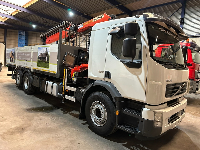 Volvo FE 300 6x2 + crane (20m!) PALFINGER PK18002 E 6x - LIFT / STEERING AXLE - MANUAL - EURO 5 - משאית צד נופל/ שטוחה, משאית מנוף: תמונה 1 Volvo FE 300 6x2 + crane (20m!) PALFINGER PK18002 E 6x - LIFT / STEERING AXLE - MANUAL - EURO 5 - משאית צד נופל/ שטוחה, משאית מנוף: תמונה 1