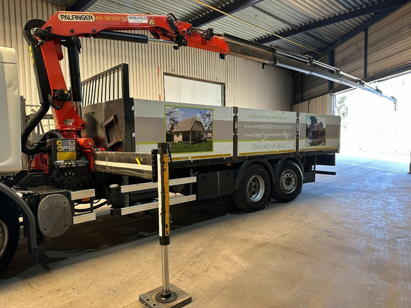 Volvo FE 300 6x2 + crane (20m!) PALFINGER PK18002 E 6x - LIFT / STEERING AXLE - MANUAL - EURO 5 - משאית צד נופל/ שטוחה, משאית מנוף: תמונה 5 Volvo FE 300 6x2 + crane (20m!) PALFINGER PK18002 E 6x - LIFT / STEERING AXLE - MANUAL - EURO 5 - משאית צד נופל/ שטוחה, משאית מנוף: תמונה 5