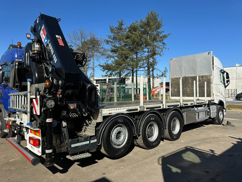 Volvo FH 420 8x4 TRIDEM + KRAAN HIAB 408 E-8 HIPRO + WINCH - 63.000km ONLY - CREWCAB 4 SEATER - PLATFORM 7m - TOP CONDITION - משאית צד נופל/ שטוחה, משאית מנוף: תמונה 4 Volvo FH 420 8x4 TRIDEM + KRAAN HIAB 408 E-8 HIPRO + WINCH - 63.000km ONLY - CREWCAB 4 SEATER - PLATFORM 7m - TOP CONDITION - משאית צד נופל/ שטוחה, משאית מנוף: תמונה 4