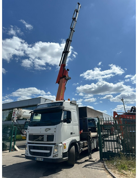 Volvo FH 500 6X2 PRITSCHE + KRAN PALFINGER PK50002 E 5x - RETARDER - PLATFORM 6m20 - TWISTLOCKS 20' - 561.000km - EURO 5 - משאית צד נופל/ שטוחה, משאית מנוף: תמונה 5 Volvo FH 500 6X2 PRITSCHE + KRAN PALFINGER PK50002 E 5x - RETARDER - PLATFORM 6m20 - TWISTLOCKS 20' - 561.000km - EURO 5 - משאית צד נופל/ שטוחה, משאית מנוף: תמונה 5