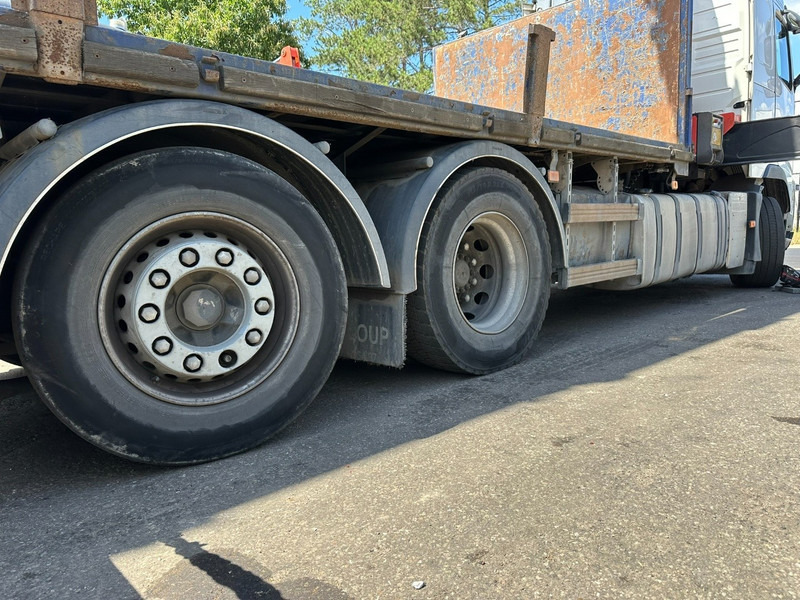 משאית צד נופל/ שטוחה, משאית מנוף Volvo FH 500 6X2 PRITSCHE + KRAN PALFINGER PK50002 E 5x - RETARDER - PLATFORM 6m20 - TWISTLOCKS 20' - 561.000km - EURO 5: תמונה 11