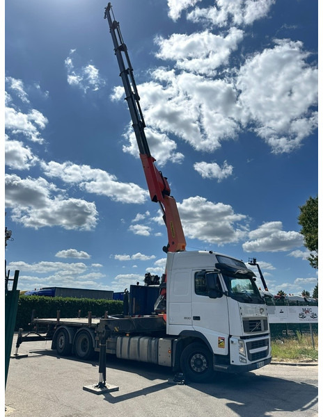 Volvo FH 500 6X2 PRITSCHE + KRAN PALFINGER PK50002 E 5x - RETARDER - PLATFORM 6m20 - TWISTLOCKS 20' - 561.000km - EURO 5 - משאית צד נופל/ שטוחה, משאית מנוף: תמונה 4 Volvo FH 500 6X2 PRITSCHE + KRAN PALFINGER PK50002 E 5x - RETARDER - PLATFORM 6m20 - TWISTLOCKS 20' - 561.000km - EURO 5 - משאית צד נופל/ שטוחה, משאית מנוף: תמונה 4