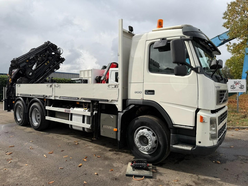 Volvo FM 300 6x4 + (25.8m!) PRITSCHE + KRAN HIAB 245 E-5 + JIB 65 X-3 + 2 ME - *228.000km* - MANUAL - A/C - EURO 3 - BELGIAN TRUCK - משאית צד נופל/ שטוחה, משאית מנוף: תמונה 1 Volvo FM 300 6x4 + (25.8m!) PRITSCHE + KRAN HIAB 245 E-5 + JIB 65 X-3 + 2 ME - *228.000km* - MANUAL - A/C - EURO 3 - BELGIAN TRUCK - משאית צד נופל/ שטוחה, משאית מנוף: תמונה 1
