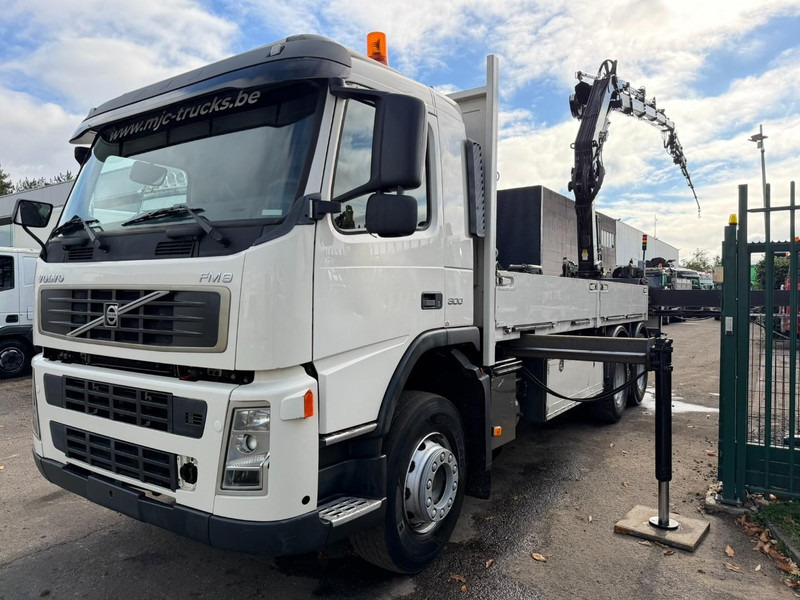 Volvo FM 300 6x4 + (25.8m!) PRITSCHE + KRAN HIAB 245 E-5 + JIB 65 X-3 + 2 ME - *228.000km* - MANUAL - A/C - EURO 3 - BELGIAN TRUCK - משאית צד נופל/ שטוחה, משאית מנוף: תמונה 3 Volvo FM 300 6x4 + (25.8m!) PRITSCHE + KRAN HIAB 245 E-5 + JIB 65 X-3 + 2 ME - *228.000km* - MANUAL - A/C - EURO 3 - BELGIAN TRUCK - משאית צד נופל/ שטוחה, משאית מנוף: תמונה 3