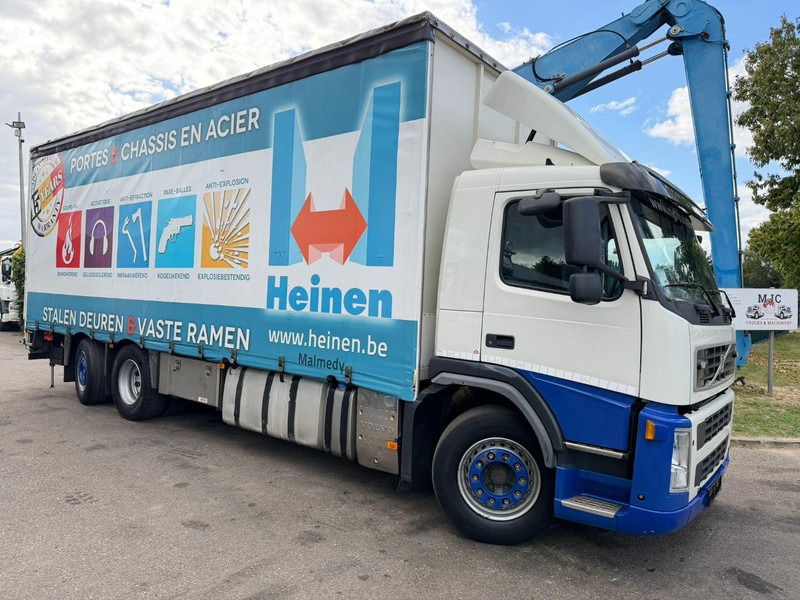 Volvo FM 370 6x2 BOX 8m15 - LIFT + STEERING AXLE - EURO 5 - I SHIFT - 26T - TÜV 06/2026 - VERY NICE CONDITION -  BE TRUCK - משאית וילונות צד: תמונה 1 Volvo FM 370 6x2 BOX 8m15 - LIFT + STEERING AXLE - EURO 5 - I SHIFT - 26T - TÜV 06/2026 - VERY NICE CONDITION -  BE TRUCK - משאית וילונות צד: תמונה 1