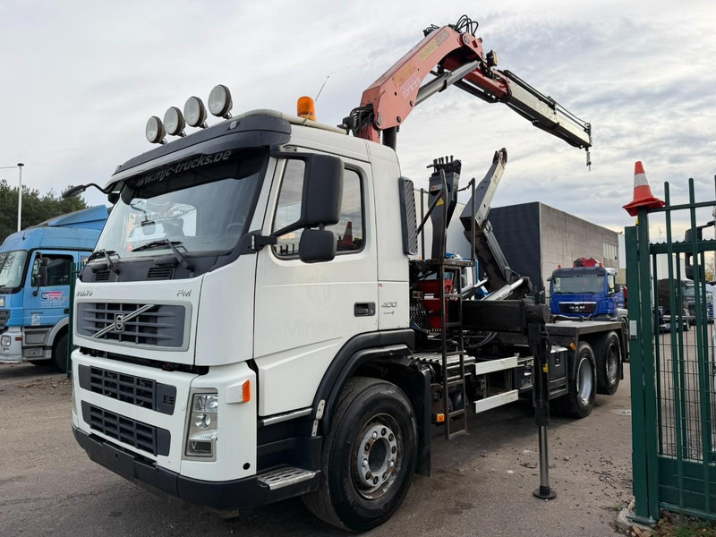 Volvo FM 400 6x2 HOOKLIFT + CRANE PALFINGER PK 15500 B (2x) - 5/6 F - MANUAL - EURO 4 - BE TRUCK - משאית הרמת וו, משאית מנוף: תמונה 2 Volvo FM 400 6x2 HOOKLIFT + CRANE PALFINGER PK 15500 B (2x) - 5/6 F - MANUAL - EURO 4 - BE TRUCK - משאית הרמת וו, משאית מנוף: תמונה 2