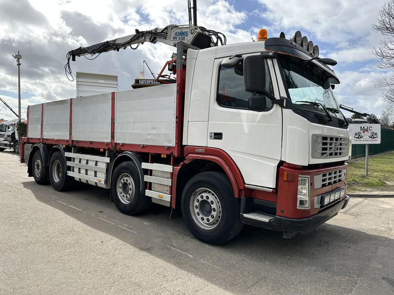Volvo FM 480 8X2 - EURO 5 - STEERING AXLE / LENK ACHSE + KENNIS 14.000R - I SHIFT - משאית צד נופל/ שטוחה: תמונה 1 Volvo FM 480 8X2 - EURO 5 - STEERING AXLE / LENK ACHSE + KENNIS 14.000R - I SHIFT - משאית צד נופל/ שטוחה: תמונה 1