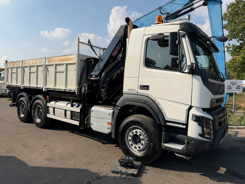 Volvo FMX 460 6x4 PRITSCHE + KRAN HIAB 244 E-5 HIPRO - ROTATOR - RADIO - *349.000km* - EURO 6 - 13T AXLES - BE TRUCK - משאית צד נופל/ שטוחה, משאית מנוף: תמונה 1 Volvo FMX 460 6x4 PRITSCHE + KRAN HIAB 244 E-5 HIPRO - ROTATOR - RADIO - *349.000km* - EURO 6 - 13T AXLES - BE TRUCK - משאית צד נופל/ שטוחה, משאית מנוף: תמונה 1