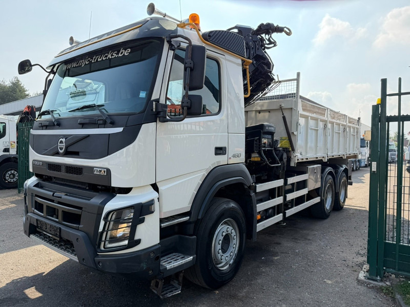 Volvo FMX 460 6x4 TIPPER + CRANE HIAB 244 E-5 HIPRO - ROTATOR - RADIO - *349.000km* - EURO 6 - 13T AXLES - BE TRUCK - מזהיר, משאית מנוף: תמונה 4 Volvo FMX 460 6x4 TIPPER + CRANE HIAB 244 E-5 HIPRO - ROTATOR - RADIO - *349.000km* - EURO 6 - 13T AXLES - BE TRUCK - מזהיר, משאית מנוף: תמונה 4