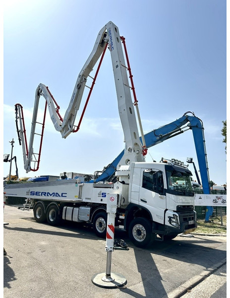 Volvo FMX 500 8x4 + SERMAC 5Z42 BETONPUMP 42m! - *108.000km* - TÜV 11/2025 - ALCOA - HUB REDUCTION - TOP CONDITION - BELGIAN TRUCK - משאית משאבת בטון: תמונה 3 Volvo FMX 500 8x4 + SERMAC 5Z42 BETONPUMP 42m! - *108.000km* - TÜV 11/2025 - ALCOA - HUB REDUCTION - TOP CONDITION - BELGIAN TRUCK - משאית משאבת בטון: תמונה 3