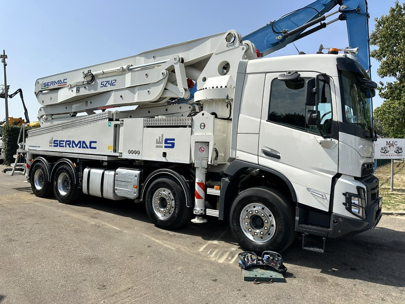 Volvo FMX 500 8x4 + SERMAC 5Z42 BETONPUMP 42m! - *108.000km* - TÜV 11/2025 - ALCOA - HUB REDUCTION - TOP CONDITION - BELGIAN TRUCK - משאית משאבת בטון: תמונה 1 Volvo FMX 500 8x4 + SERMAC 5Z42 BETONPUMP 42m! - *108.000km* - TÜV 11/2025 - ALCOA - HUB REDUCTION - TOP CONDITION - BELGIAN TRUCK - משאית משאבת בטון: תמונה 1
