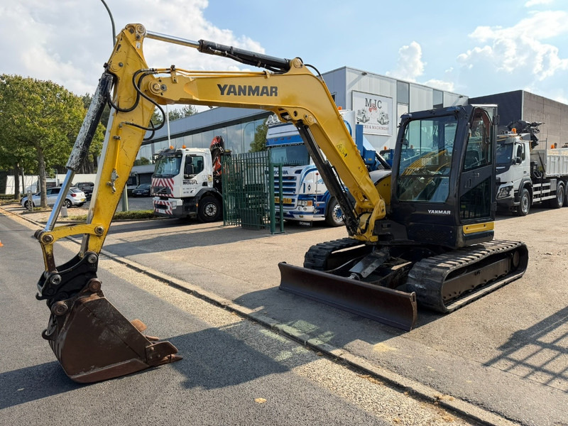 Yanmar VIO 80 8T - EXTRA HYDR F - 2013h - BLADE - A/C - QUICKHITCH - CE - BE MACHINE - מיני מחפר: תמונה 2 Yanmar VIO 80 8T - EXTRA HYDR F - 2013h - BLADE - A/C - QUICKHITCH - CE - BE MACHINE - מיני מחפר: תמונה 2