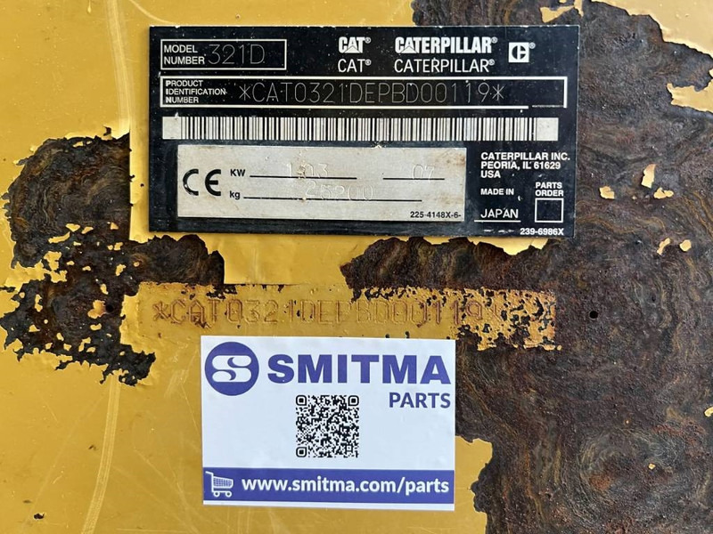 Cat 321D LCR - מחפר סורק: תמונה 3 Cat 321D LCR - מחפר סורק: תמונה 3