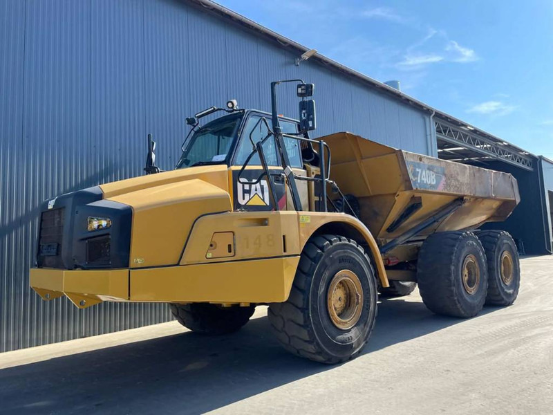 Cat 740B - מסיר פסולת מפרקי: תמונה 1 Cat 740B - מסיר פסולת מפרקי: תמונה 1