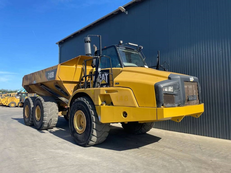 Cat 740B - מסיר פסולת מפרקי: תמונה 3 Cat 740B - מסיר פסולת מפרקי: תמונה 3