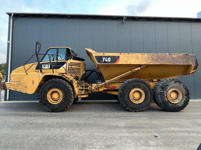 Cat 740 - מסיר פסולת מפרקי: תמונה 2 Cat 740 - מסיר פסולת מפרקי: תמונה 2