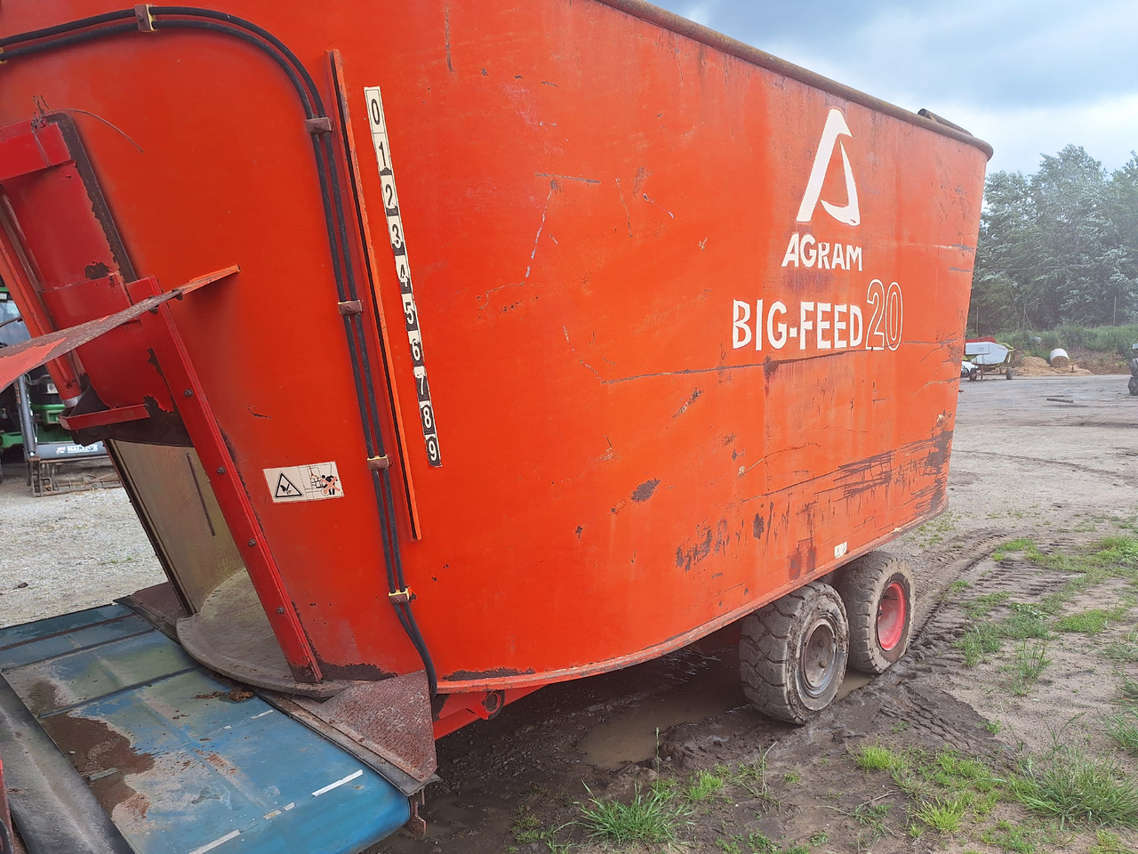 AGRAM BIG-FEED - עגלת מערבל מספוא: תמונה 2 AGRAM BIG-FEED - עגלת מערבל מספוא: תמונה 2