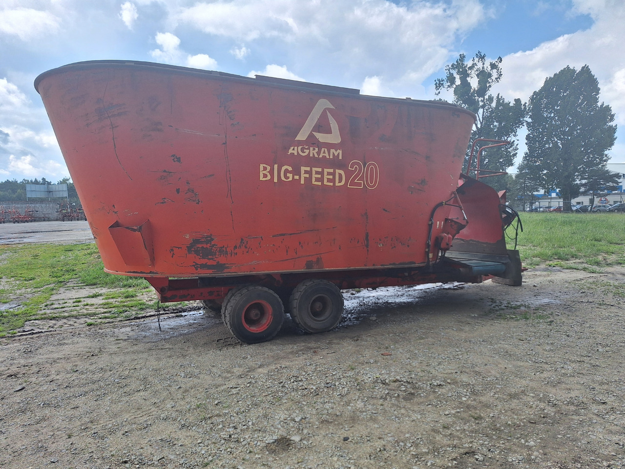 AGRAM BIG-FEED - עגלת מערבל מספוא: תמונה 3 AGRAM BIG-FEED - עגלת מערבל מספוא: תמונה 3