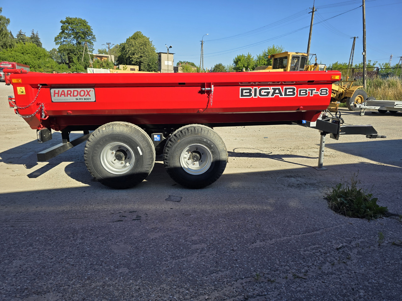 BIGAB BT-8 HARDOX - מסיר פסולת/ קרון נגרר חקלאי: תמונה 5 BIGAB BT-8 HARDOX - מסיר פסולת/ קרון נגרר חקלאי: תמונה 5