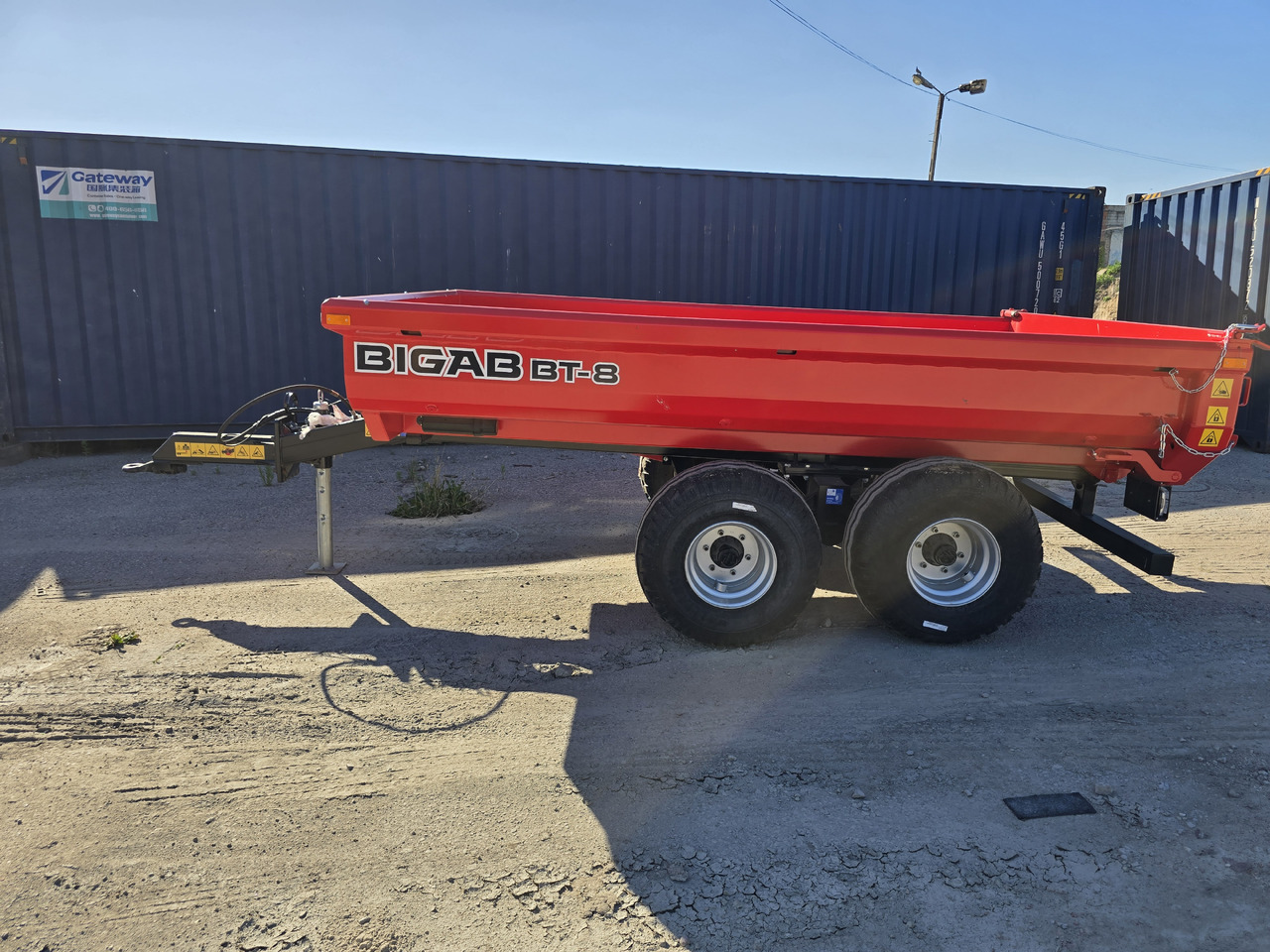 BIGAB BT-8 HARDOX - מסיר פסולת/ קרון נגרר חקלאי: תמונה 2 BIGAB BT-8 HARDOX - מסיר פסולת/ קרון נגרר חקלאי: תמונה 2