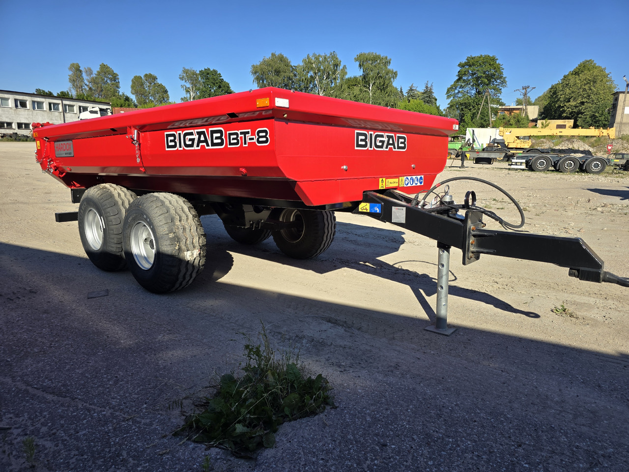 BIGAB BT-8 HARDOX - מסיר פסולת/ קרון נגרר חקלאי: תמונה 2 BIGAB BT-8 HARDOX - מסיר פסולת/ קרון נגרר חקלאי: תמונה 2