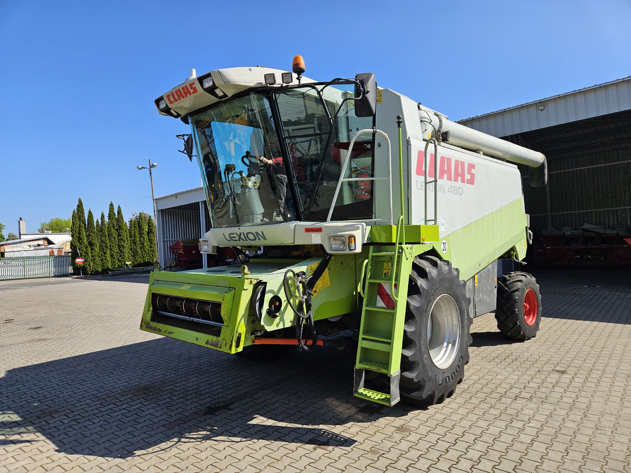Claas Lexion 480 - מקצרת קומבינה: תמונה 2 Claas Lexion 480 - מקצרת קומבינה: תמונה 2