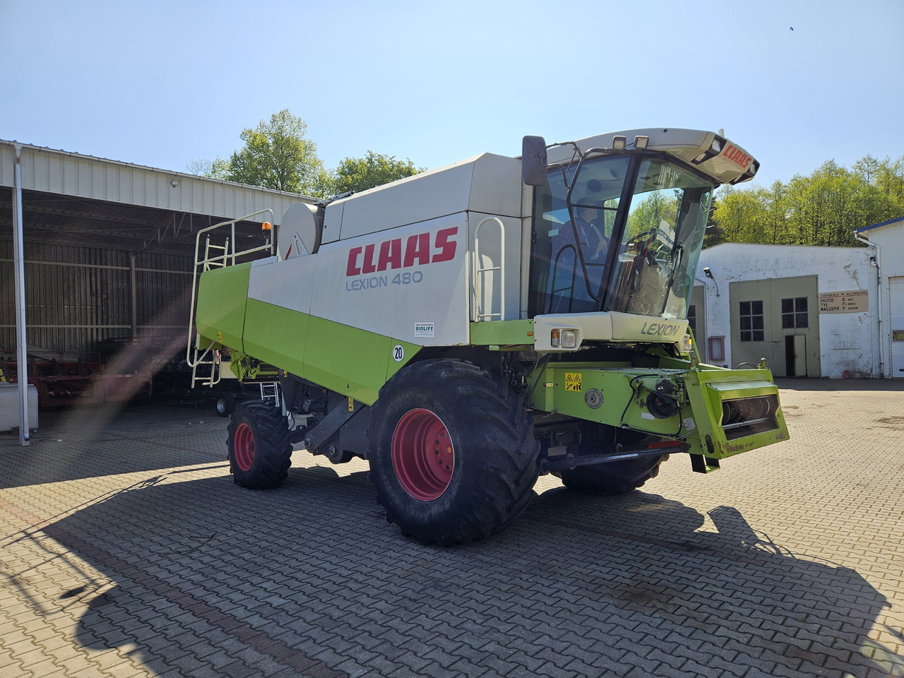 Claas Lexion 480 - מקצרת קומבינה: תמונה 4 Claas Lexion 480 - מקצרת קומבינה: תמונה 4