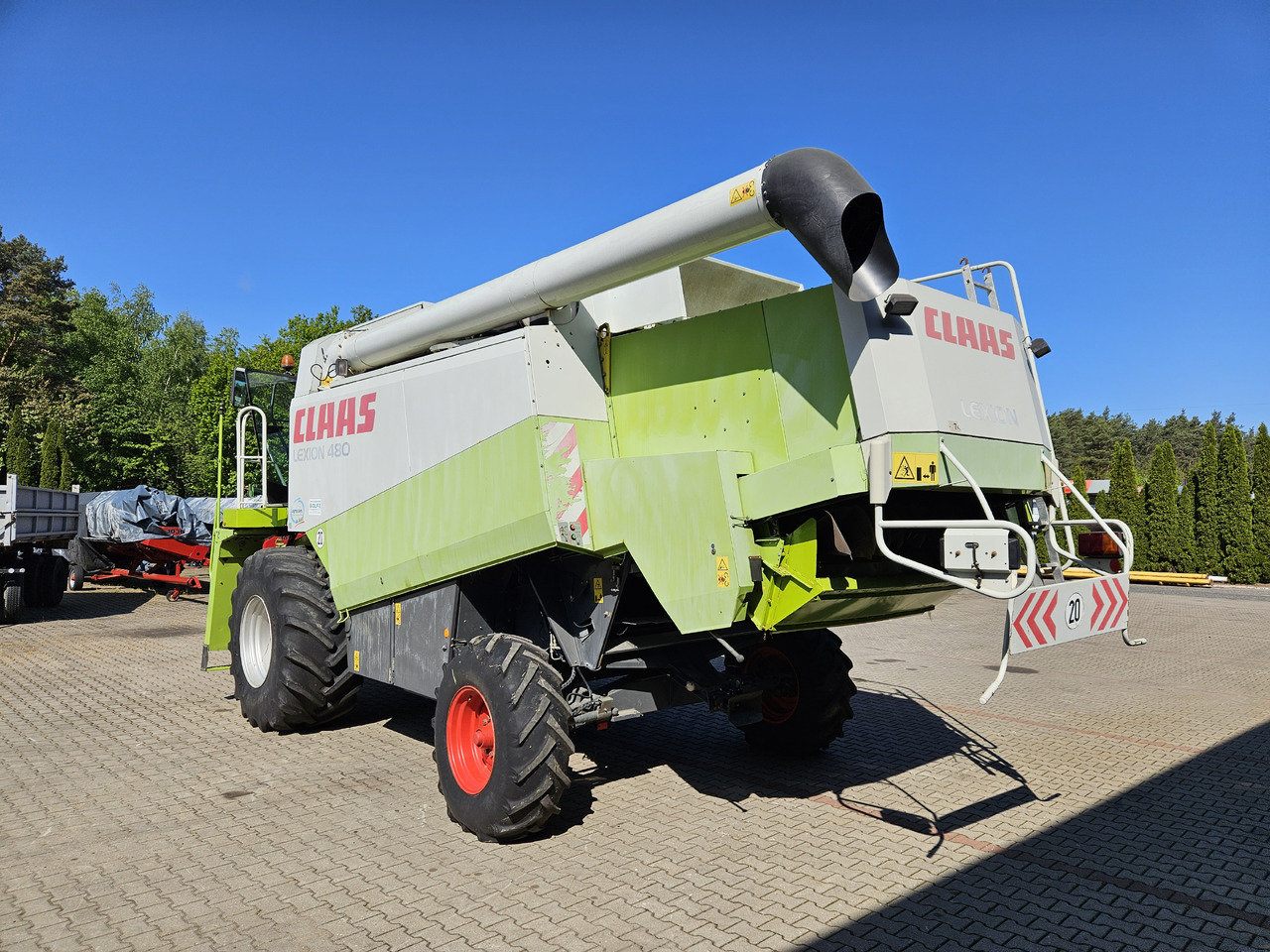 Claas Lexion 480 - מקצרת קומבינה: תמונה 4 Claas Lexion 480 - מקצרת קומבינה: תמונה 4