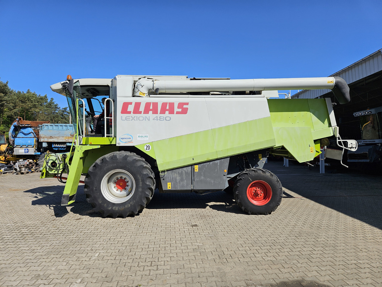 Claas Lexion 480 - מקצרת קומבינה: תמונה 1 Claas Lexion 480 - מקצרת קומבינה: תמונה 1