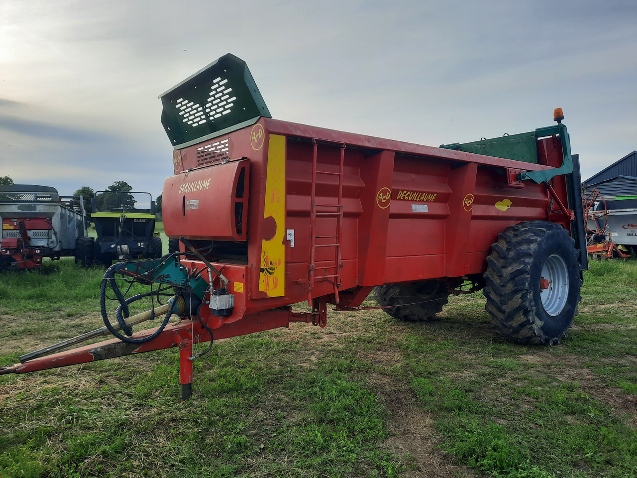 DEGUILLAUME Force 16 D - מפזרת זבל: תמונה 3 DEGUILLAUME Force 16 D - מפזרת זבל: תמונה 3