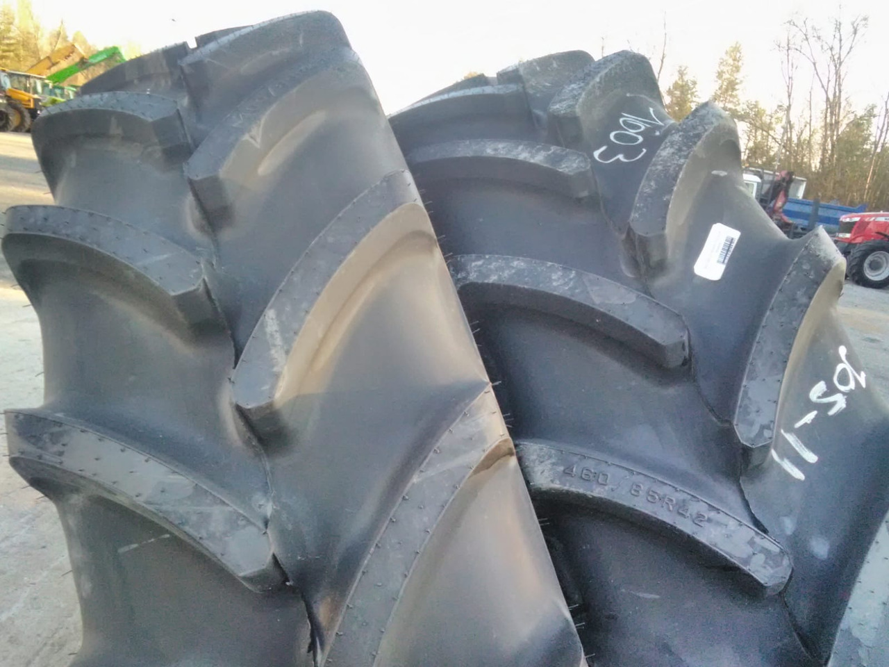 FIRESTONE 460/85 R42 (18.4 R42) - חבילת גלגלים וצמיגים עבור מכונה חקלאית: תמונה 2 FIRESTONE 460/85 R42 (18.4 R42) - חבילת גלגלים וצמיגים עבור מכונה חקלאית: תמונה 2