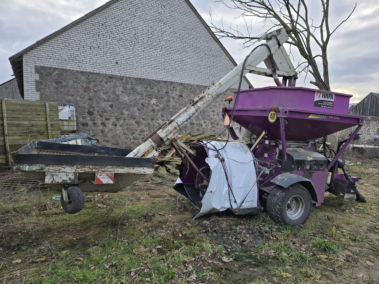 MURSKA 1400 S2x2 - עגלת מערבל מספוא: תמונה 1 MURSKA 1400 S2x2 - עגלת מערבל מספוא: תמונה 1