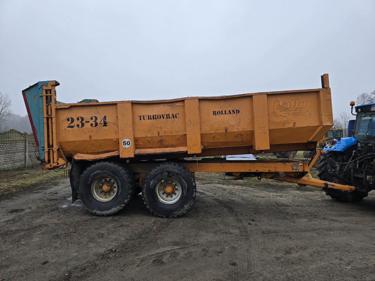 ROLLAND TURBOVRAC 23-34 - מסיר פסולת/ קרון נגרר חקלאי: תמונה 1 ROLLAND TURBOVRAC 23-34 - מסיר פסולת/ קרון נגרר חקלאי: תמונה 1