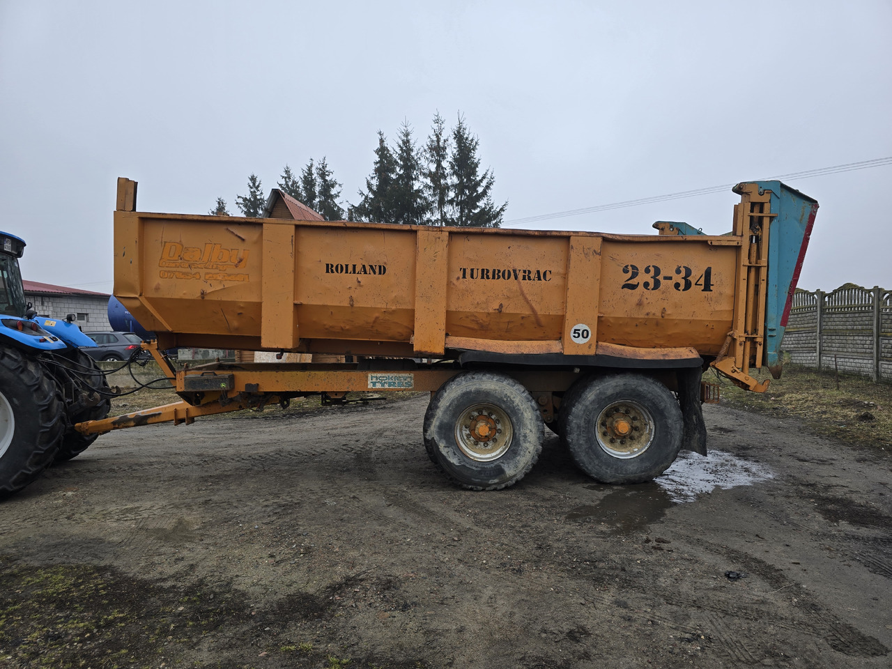 ROLLAND TURBOVRAC 23-34 - מסיר פסולת/ קרון נגרר חקלאי: תמונה 4 ROLLAND TURBOVRAC 23-34 - מסיר פסולת/ קרון נגרר חקלאי: תמונה 4