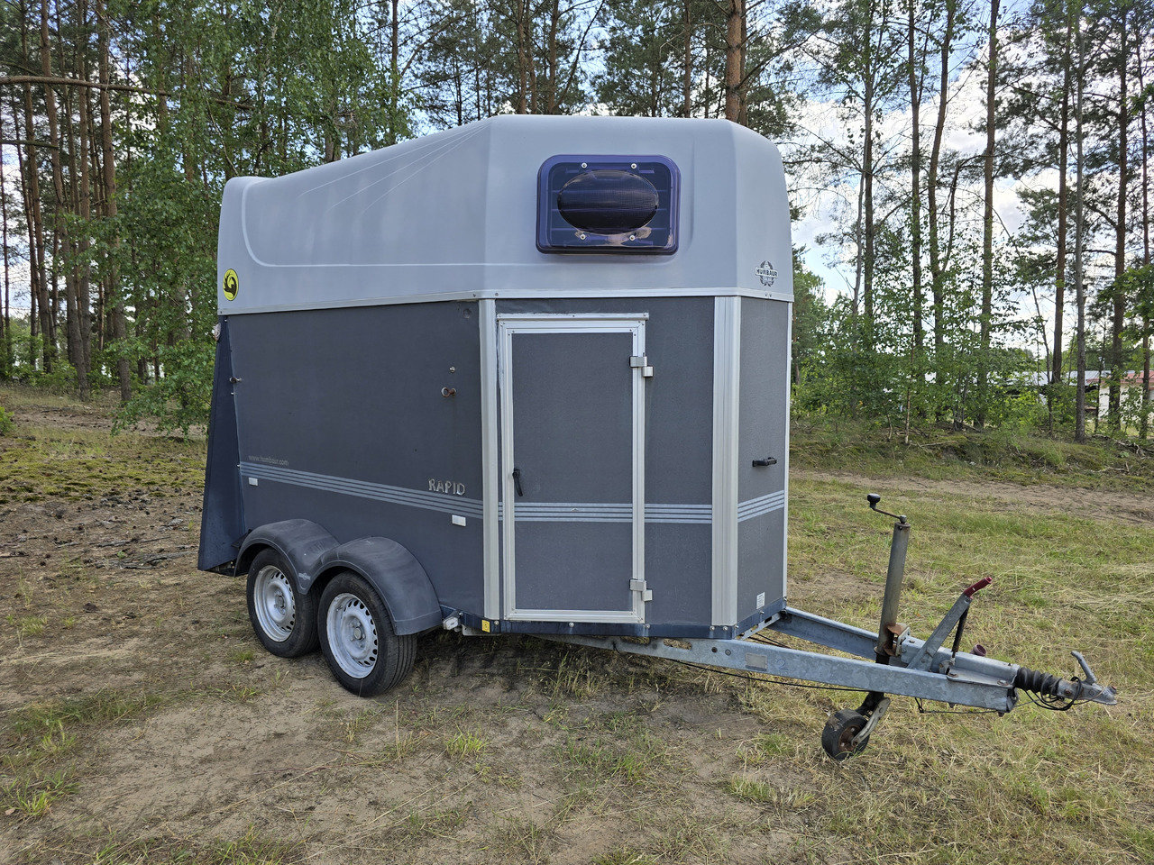 Humbaur HP2006 2ES - קרון נגרר להובלת בעלי חיים: תמונה 1 Humbaur HP2006 2ES - קרון נגרר להובלת בעלי חיים: תמונה 1